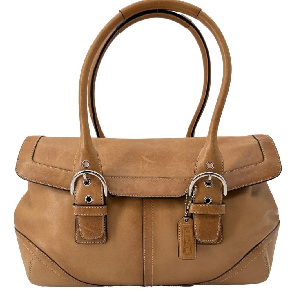 Coach Tan Leather Handbag